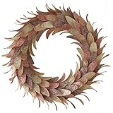彩か SAIKA 【クリスマス】 リース シャンパンオールドローズ   Wreath -Champagne Old Rose PXT-77