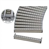 ミヅシマ工業　ステンレス製グレーチング　フリーハードルS　外溝用　♯251～300　　251～300mm×495mm×26mm　431-0820　※受け枠別途 ステンレス