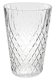 Flower Glass Vase Decorative Centerpiece For Home or Wedding by Royal Imports - Moderna Shape 10 Tal