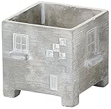 丸和貿易 植木鉢 メゾンタウン スクエアーポット S 400683801