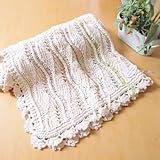 エンプレスアーツ　オーガニックコットン　ベビーブランケット(マルチリボン) Enpress Arts Baby