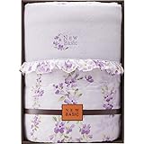 羽毛肌掛ふとん シルク混肌掛けふとん パープル