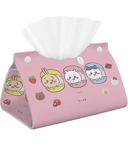 Amazon｜ティッシュケース ちいかわ ティッシュボックス PUレザー