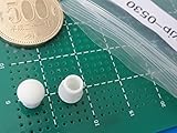 穴埋め・目隠しキャップ　白　直径φ6mm　5個入＜yjp-0530＞