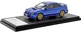 インターアライド(INTERALLIED) Hi Story 1/43 スバル IMPREZA WRX STi (2001) WRブルー・マイカ 完成品