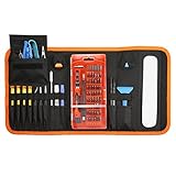 GOCHANGE 精密ドライバーセット84in1スクリュードライバキット ハンドバッグ付き修理工具 iPhone Android スマホ パソコン カメラ 家電 メガネ など対応多機能ツールキット