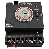 Tork P1101FM-M P1100 Series Swimming Pool Timers, 24 Hour Electromechanical Control, Fireman Switch,