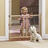 GMI 13-376-10 GuardMaster II 376 Std. Wire Mesh Swing Gate - Top Of Stairs Rated