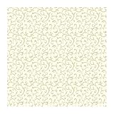 York Wallcoverings JG0628SMP Casabella Cottage Walk Scroll 8 X 10 Wallpaper Memo Sample, White Backg