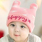 ルテンズ（Lutents）ベビー帽子 ニット帽子 男の子 女の子 新生児 秋冬 0-1歳 キッズ帽子 キャップ かわいい 子供 防寒 ハット 出産祝い 防風 子供用秋 冬 男女兼用 防寒対策 ギフトに