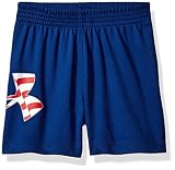 Under Armour Baby Boys ' BigロゴAmericana Short カラー: ブルー