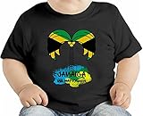 Jamaica Me Happy Mon オーガニックベビーTシャツ 12 - 18 Months