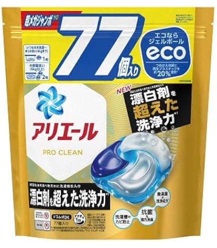 アリエールジェルボール プロクリーン4個セット Amazon | 【P&G】アリエール ジェルボール 4D プロクリーン つめかえ用