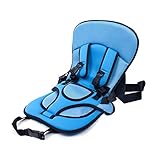 IPRO　チャイルドシールド　子供　保護　簡易型　座席　持ち運びに便利　ベビーチェア　車用品　ベビーチェア (ブルー)