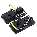 RaiFu マウストラップ ネズミ 捕り 鼠 捕獲 ラット 板ばね 捕獲器 繰り返し 安全 6セット