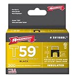 Arrow Fastener591188BLInsulated Staple-1/4"BLK INSULATED STAPLE (並行輸入品)
