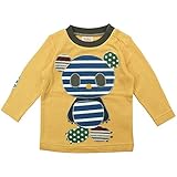 【H28年春物】 PuiPui(プイプイ) ダブルフェイス長袖Tシャツ 90cm/YELLOW NO.PP-162197