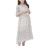 SAM&co (サムアンドコー) マタニティドレス ウエストフリー オフショルダー ストレッチ シャーリング 小花 マキシ