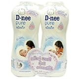 ベビーパウダー抗アレルギー式さくら香りサイズ D-nee Poeder 450g. Pack2 White