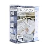 Airwrap 4-Sided Bed Bumpers (Blue Stars) by Airwrap