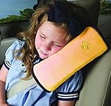 KUCHANG Comfortable Duplex suede nap children kids traveling pillow Seat belt pillow car seat pillow