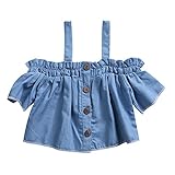 Mrs.Baker'Home DRESS ベビー・ガールズ カラー: ブルー