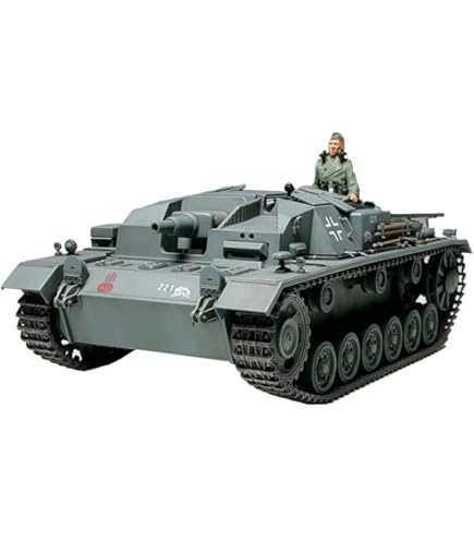 Amazon | ブロンコモデル 1/35 ドイツ 3号突撃砲C/D型 7.5cm48口径砲  