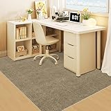 【Amazon.co.jp限定】Keilymat チェアマット フロアマット 床保護マット 滑り止め PVC マット 厚み4mm 静音吸音 丸洗い可能カッ ト多機能 畳保護 オフィスホーム保護パッド160×140CM
