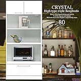 LAVI’S 幅80ｃｍ トリプルハイレジボード ホワイト　開梱設置輸送