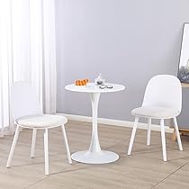 Probasto 丸テーブル ダイニングテーブル 幅80m×高さ73㎝　ブラウン Probasto 丸テーブル ダイニングテーブル 幅80m×高さ73㎝ Amazon