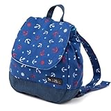 元気にお出かけベビーリュック　さわやかマリンの休日（ネイビー）　1歳から ギフト 誕生日 出産祝い　B1601400　日本製