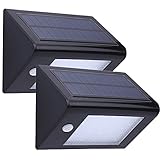 T-SUN 20 LED Super Bright IP65 Weatherproof Solar Powered Wireless Security Motion Sensor Wall Light