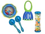 Halilit Babyリズムセット:バンドルRolly、ケージベル、、楽しいRattle and Baby Maracas