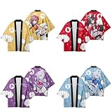 白上フブキ 猫又おかゆ 大神ミオ 戌神ころね 応援服 スポーツ 日常服 ティーシャツ 上着 シャツ メンズ レディース 印象Tシャツ 記念シャツ ゆったり 大きいサイズ 快適 男女兼用 (猫又おかゆ,2XL)