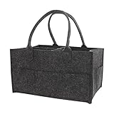 MHJY おむつストッカー おむつ収納ケース 折りたたみ 収納箱 ボックス 多機能 出産祝い ギフト 雑物収納 小物整理 便利 赤ちゃんお出かけ用品 ベビー用品 ブラック