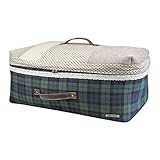 アットファースト ソフトストレージ Lサイズ ブラックウォッチ グリーン AF1403