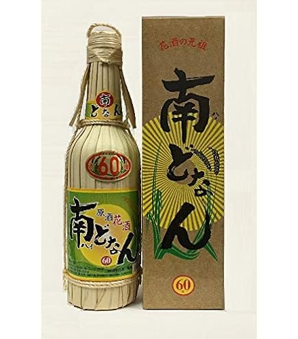 Amazon.co.jp: 泡盛 南(はい)どなん 60度 600ml (クバ巻き) /(名)崎元