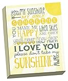 [ピクチャーイット]Picture It On Canvas 11x14 You Are My Sunshine Stretched Canvas JM11063Canvas11x14 [並行輸入品]