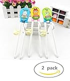 2 Pair Kids Training Helper Chopsticks Set By Right Handed by Kidsfantasy
