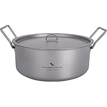 【色:チタン鍋2L】Boundless Voyage チタン 鍋 蓋つき 21. 51FCFkhodCS._AC_UL210_SR210,