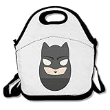 アメリカアニメ 映画 コウモリ ヒーロー お弁当バッグ ランチバッグ ベビー用バッグ One Size ブラック