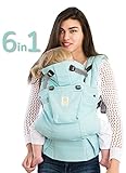 SIX-Position, 360? Ergonomic Baby & Child Carrier by LILLEbaby - The COMPLETE Organic (Sea Glass Gre