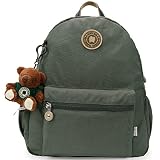 DANNY BEAR リュックサック 女の子 デイバック 防水 軽量 クマ 緑