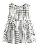 Plus Nao(プラスナオ) ワンピース 子供服 女の子 ガールズ キッズ 夏 ノースリーブ Aライン チェック ブルー ピンク お出かけ 90cm 100m 11 ブルー 90