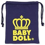 ベビードール 王冠ロゴキンチャク キッズ ベビー Sサイズ ネイビー