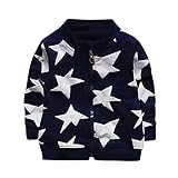(プタス)Putars ベビー服 子供服 パーカー 長袖 女の子 男の子 星柄 可愛い 春 秋 冬 スポーツ 運動会 旅行 記念日 プレゼント 12ヶ月-3歳