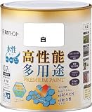 [7808976]ＡＬＥＳＣＯ　プレミアム水性塗料　０．７Ｌ　白 6030010.7