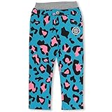 ベビードール デイリースウェットパンツ 子供服 120cm 05.ヒョウ柄/ターコイズ