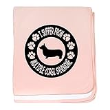 CafePress – Corgi – スーパーソフトベビー毛布、新生児おくるみ