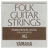ヤマハ YAMAHA FS533 アコースティックギター用 バラ弦 3弦×6本
